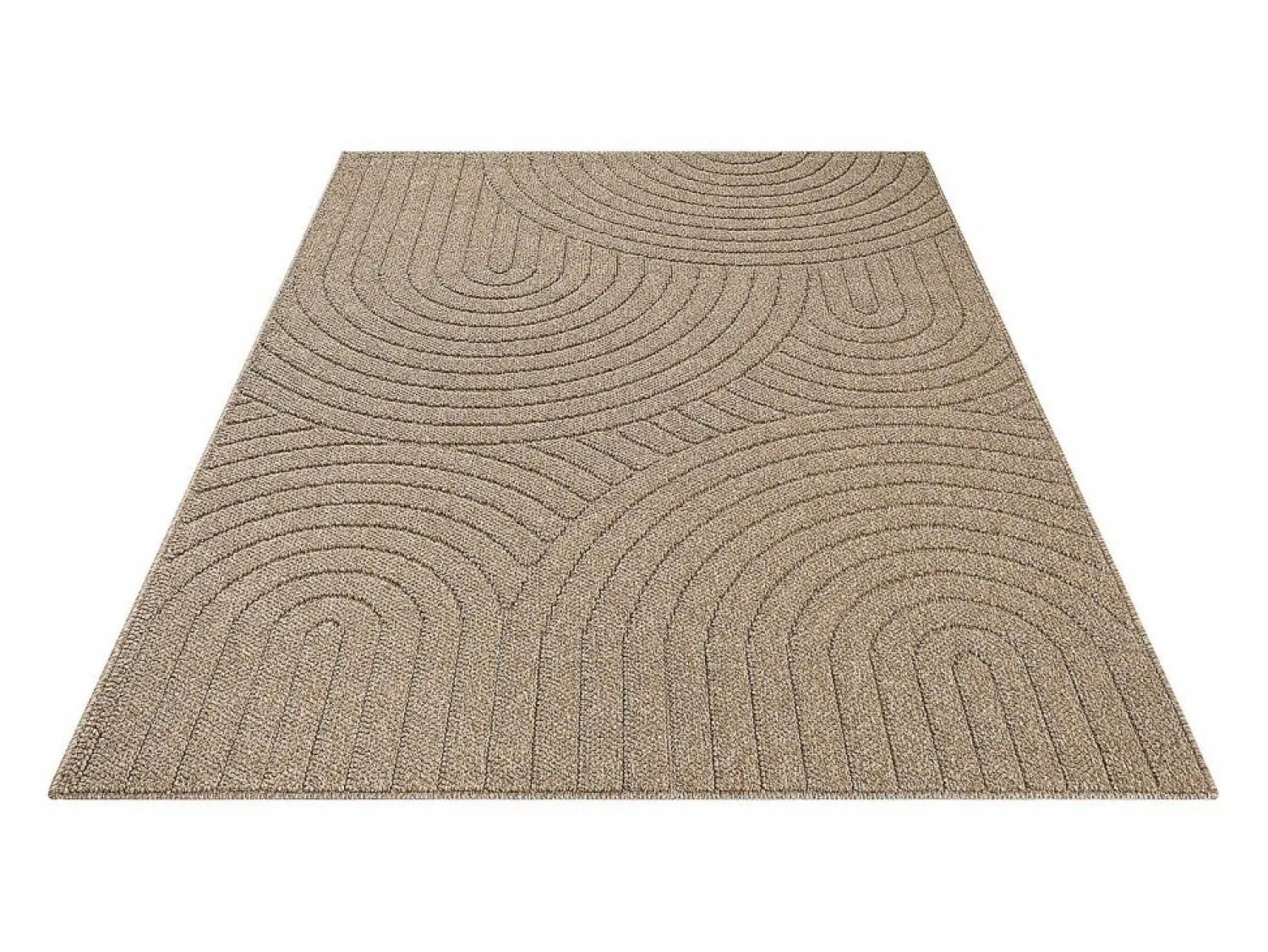Hot the carpet Alfombra Kos exterior moderna arcos, Naturaleza, 240 x 340 cm Beige