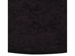 Clearance Clicnbuy Alfombra lavable antideslizante Ø 200 cm Gris antracita