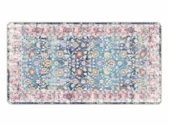 Alfombra lavable multicolor 80x150 cm antideslizante