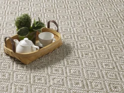 Sale the carpet Alfombra Maldive Exterior Boho Diamante, Marrón, 120 x 170 cm Marru00f3n