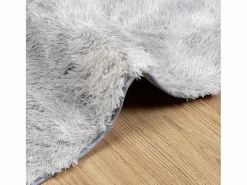New Alfombra NAVARRA Shaggy Plata 60x100 cm Alfombra De Cocina|Alfombra De Cocina