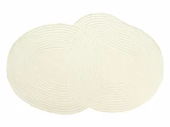 Sale OZAIA Alfombra orgánica 100% lana tejida a mano, 160 x 230 cm, , 2100g/m², VELIMA Marfil