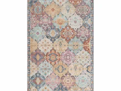Outlet Alfombra Palma Exterior Vintage, Multi, 80 x 300 cm Alfombra De Exterior