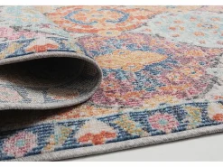 Outlet Alfombra Palma Exterior Vintage, Multi, 80 x 300 cm Alfombra De Exterior