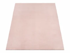 the carpet Alfombra pelo corto lavable antideslizante - Rosa - 240 x 340 cm - RELAX