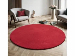 the carpet Alfombra pelo corto lavable antideslizante - - 200 cm Redondo - RELAX
