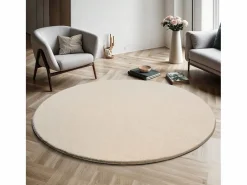 the carpet Alfombra pelo corto lavable antideslizante - - 120 cm Redondo - RELAX