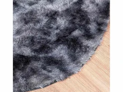 Alfombra peluda NAVARRA oscuro 240x240 cm