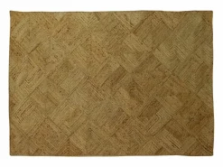 Hot Alfombra rectangular 100 % yute trenzado - 160 x 230 cm - Natural - DAYA Alfombra De Salón