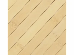 Best Alfombra rectangular de bambú natural claro 70x200 cm Beige