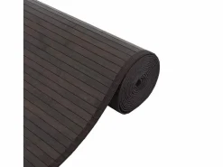 Alfombra rectangular marrón oscuro 100x200 cm bambú Alfombra De Cocina|Alfombra De Cocina