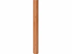 Clearance Alfombra rectangular natural de bambú 60x300 cm Marru00f3n