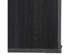 Sale Alfombra rectangular negra de bambú 80x200 cm Alfombra De Cocina|Alfombra De Cocina