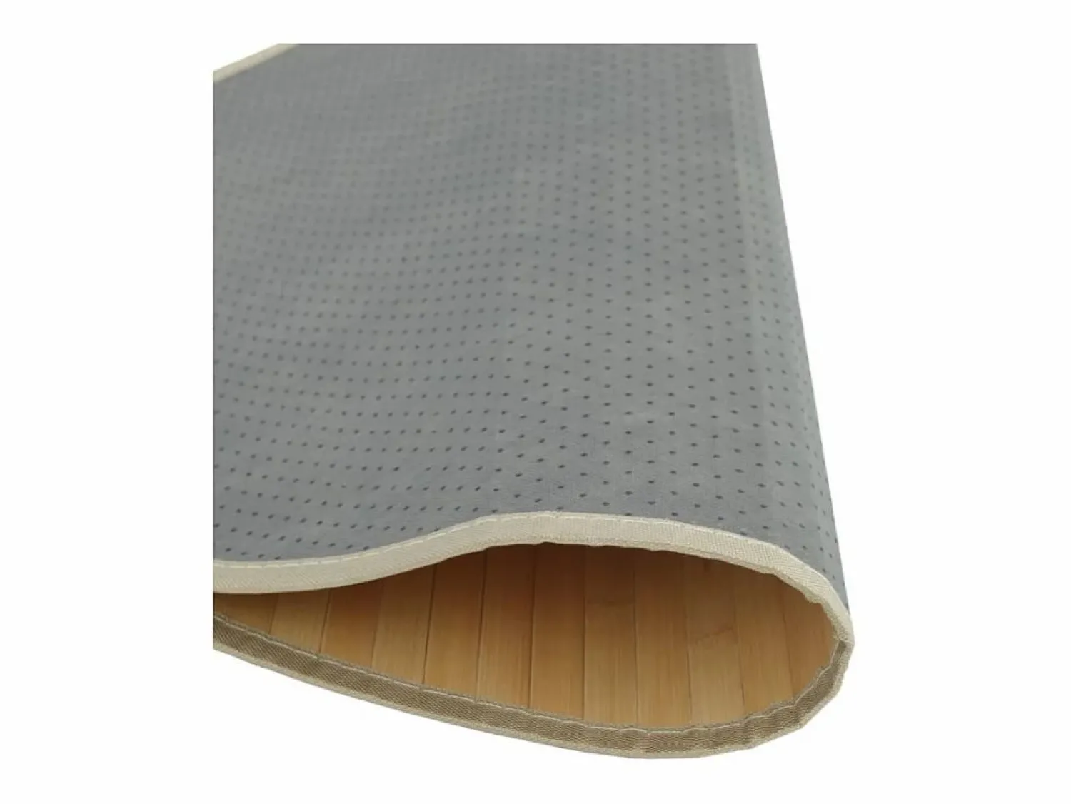Discount Clicnbuy Alfombra redonda bambú color natural claro 60 cm Beige