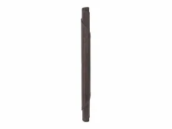 New Clicnbuy Alfombra redonda bambú marrón oscuro 60 cm Marru00f3n