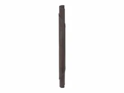 Clicnbuy Alfombra redonda bambú marrón oscuro 100 cm