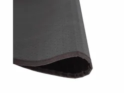 Clicnbuy Alfombra redonda bambú marrón oscuro 100 cm