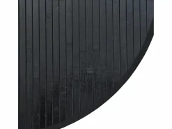 Clicnbuy Alfombra redonda bambú 100 cm