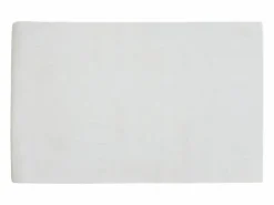 Discount OZAIA Alfombra shaggy de pelo largo efecto piel - 160 x 230 cm - Beige - BUNNY Blanco