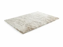 New OZAIA Alfombra shaggy de pelo largo ultra suave - 160 x 230 cm - - DOLCE Beige