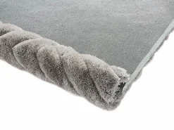 OZAIA Alfombra shaggy efecto 3D MAZE poliéster bicolor 160x230cm