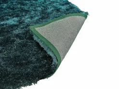 Best OZAIA Alfombra shaggy pelo largo poliester 160x230cm DOLCE- Verde Verde esmeralda
