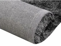 OZAIA Alfombra shaggy ultra suave pelos largos 100% poliester 160x230cm DOLCE