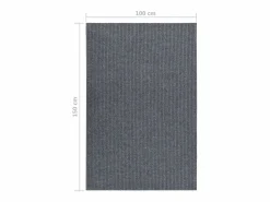 New Alfombra 100x150 cm Gris
