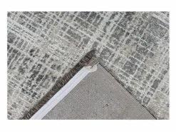 Meublorama Alfombra 150x80cm, diseño E109E color plata - Confort y elegancia para su interior.