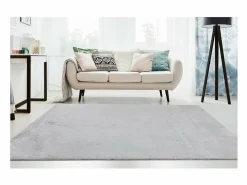 Meublorama Alfombra 110x60cm, diseño E005N color plata - Confort y elegancia para su interior.