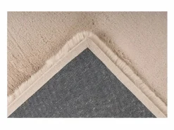 New Meublorama Alfombra 150x80cm, diseño E009Y color - Confort y elegancia para su interior. Beige