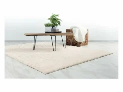 Meublorama Alfombra 150x80cm, diseño H008Y en color - Confort y elegancia para su interior Marfil