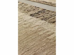 Sale Alfombra yute lana y algodón 240 cm diam. Beige