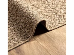 Outlet Alfombra ZIZUR 160x230 cm efecto yute para interior y exterior Alfombra De Cocina|Alfombra De Cocina