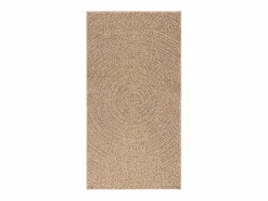 Discount Alfombra ZIZUR 80x150 cm efecto yute para interior y exterior Marru00f3n