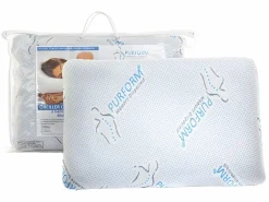 Vente-unique Almohada con memoria de forma 60 x 40 cm antiácaros JEAN LOUIS SHERRER - SIRONA