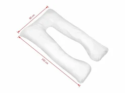 Almohada de embarazo blanca 90x145 cm ES560566
