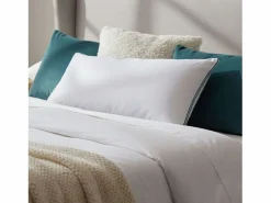 Clearance Almohada Ergocombi ErgoFlakes doble relleno firmeza regulable 90 cm Blanco Almohada