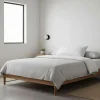 Almohada Noah de fibra tacto seda transpirable blanco 150 cm