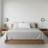 Almohada Noah Plus viscoelástica blanco 105 cm Almohada