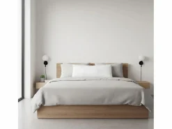 Hot Almohada Noah visco copos y aloe vera antialérgica blanco 105 cm Almohada