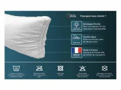 Almohada plano en algodón 160 cm NUAGE Travesaño