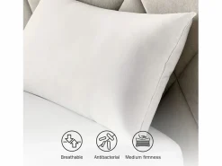Outlet Almohada 40x70cm | HOME | Fibra | Tratamiento Antibacteriano Almohada