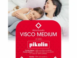 Hot PIKOLIN Almohada 135x40cm | Visco Medium | Visco | Frescor Blanco