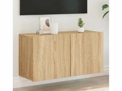 Garden Furniture American Canyon Mueble para TV de pared roble Sonoma 80x30x41 cm