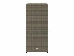Discount Annemarie Armario de almacenaje de jardín ratán PE 55x55x111 cm Armario De Jardín