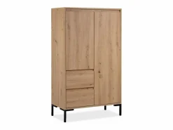 Discount Aparador Alto 2 Puertas 2 Cajones y 2 Estantes H139 cm - Plock Aparador