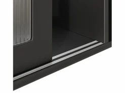Best Aparador alto de cocina - 120 x 35 x 167 cm - con estantes regulables + 3 puertas + 1 cajón + LED - MDF + PB - Aparador De Cocina