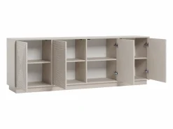 Sale Vente-unique Aparador con 4 puertas de MDF - - MEZULIA Beige