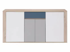 New Aparador con 4 puertas y 1 cajón - Multicolor - FILUTIA Aparador